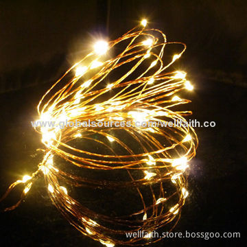 LED ball string light, waterproof with decoration flower